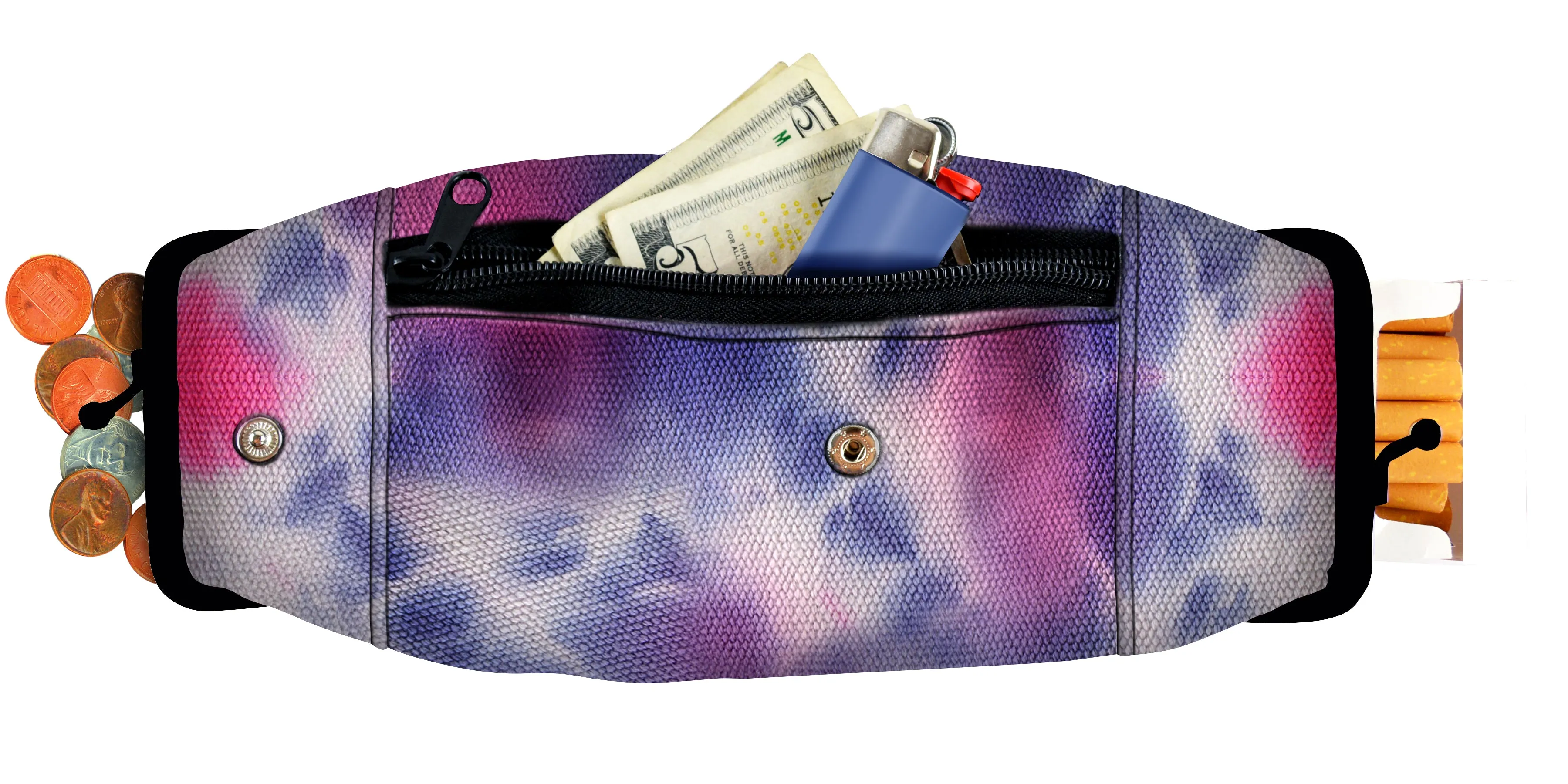 Canvas Cigarette Pouch - 6 Pieces Per Retail Ready Display 22665