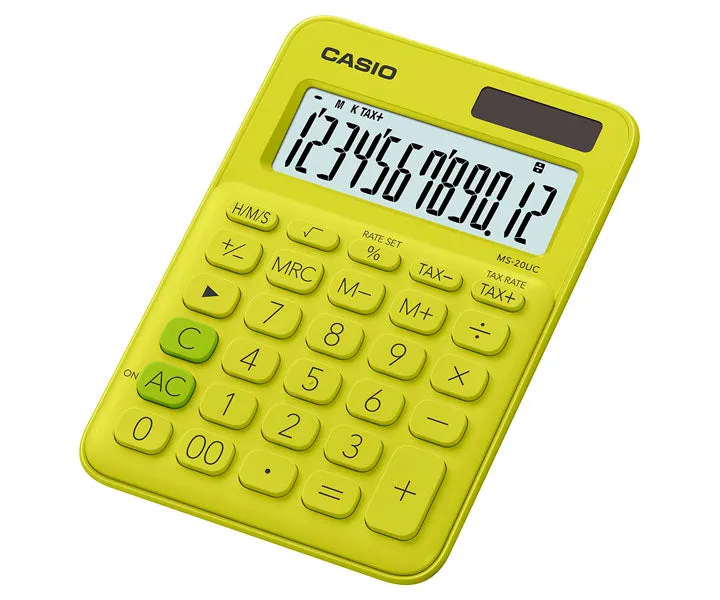 Casio Colorful Series Calculator MS-20UC