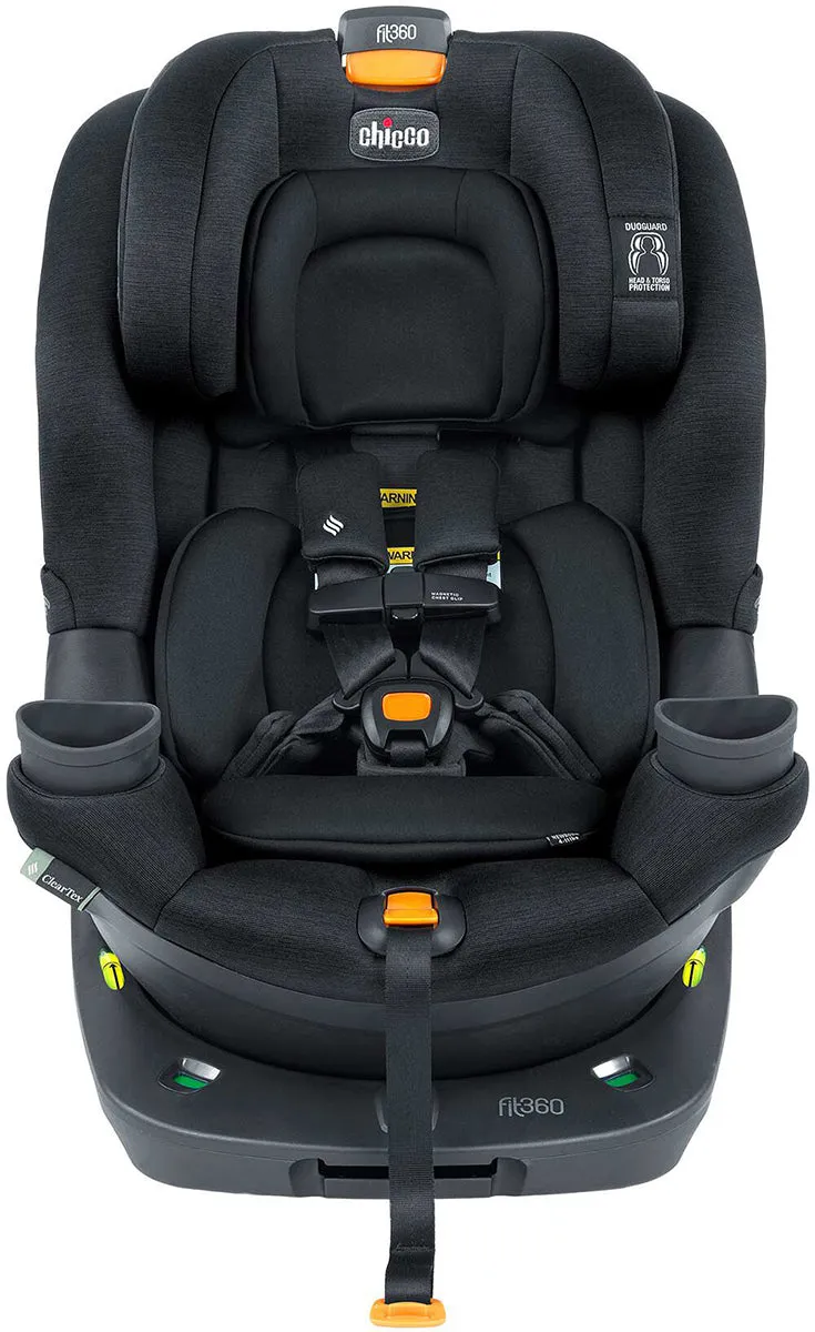 Chicco Fit360 ClearTex Rotating Convertible Car Seat - Black