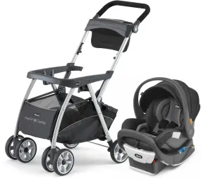 Chicco KeyFit Caddy   Fit2 Rear-Facing Infant & Toddler Car Seat - Fleur