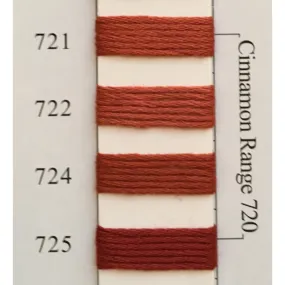 Colors 721 - 725 Cinnamon Range