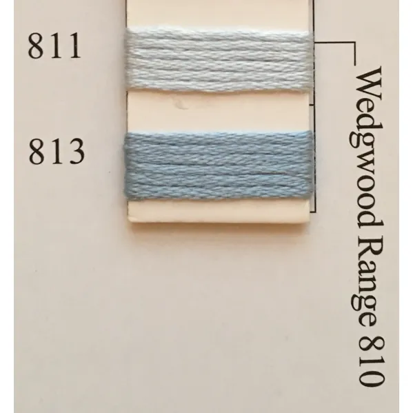 Colors 811 - 813 Wedgewood Blue Range