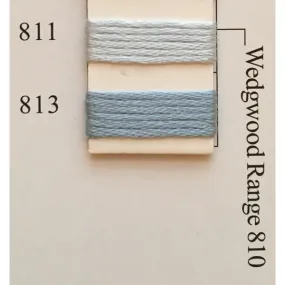 Colors 811 - 813 Wedgewood Blue Range