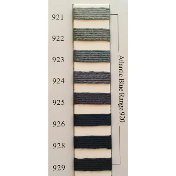 Colors 921 - 929 Atlantic Blue Range