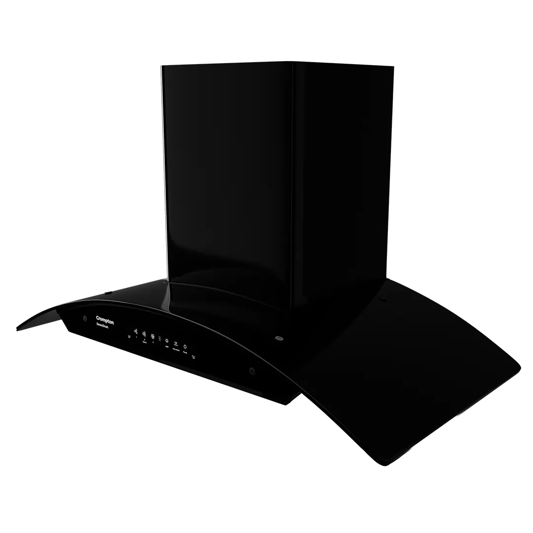 Crompton SensoSmart Curved 90cm Filterless Chimney