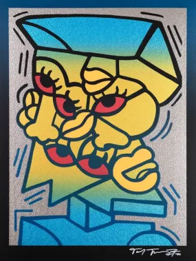 Crystal Cranium Printers Select Edition Silkscreen Print by Sheefy McFly- Tashif Turner