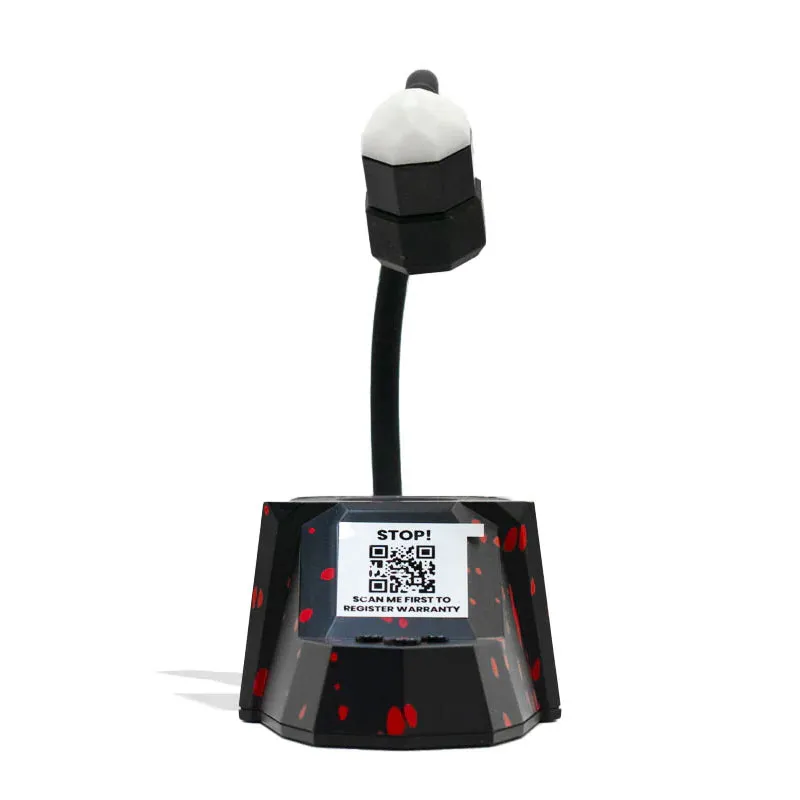 Dab Rite x Wulf - Pro - Digital IR Thermometer - Black/Red Splatter