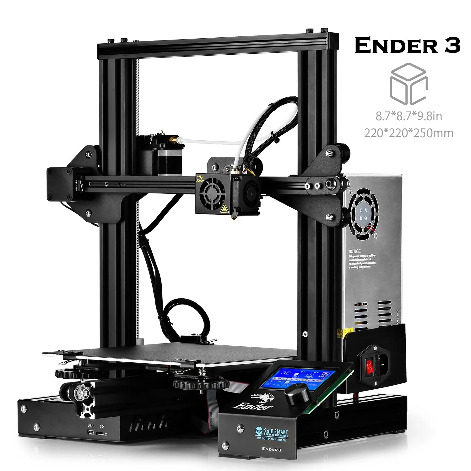 [Discontinued] [Open Box] SainSmart x Creality3D Ender-3 3D Printer