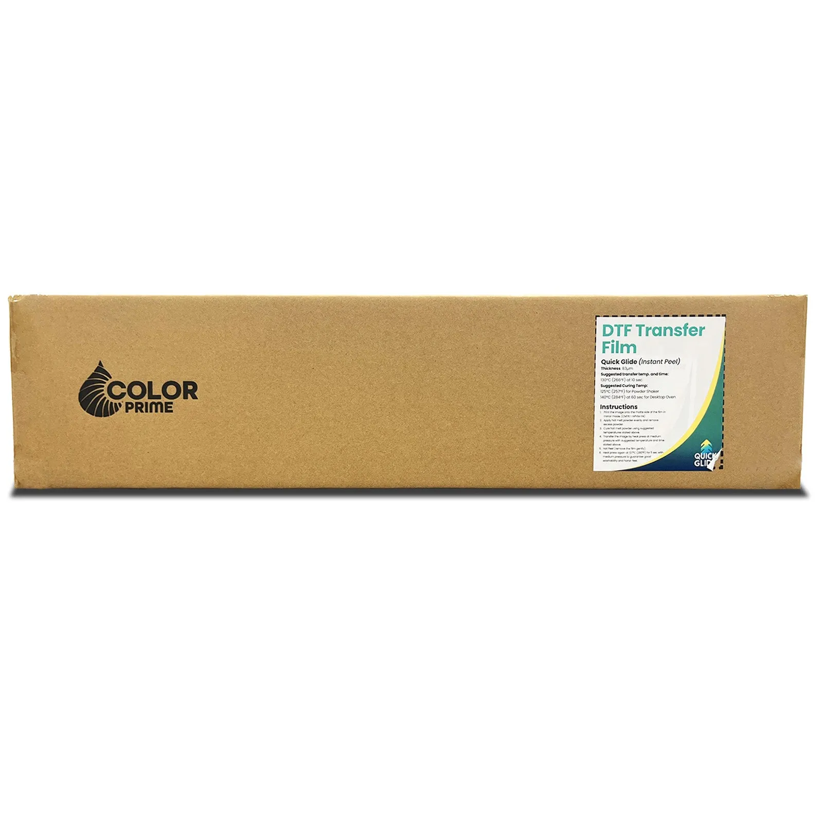 DTF Station Color Prime Quick Glide DTF Film Rolls