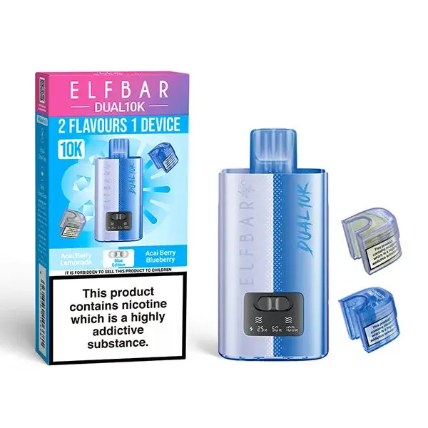 Elf Bar Dual 10K Disposable Vape Kit