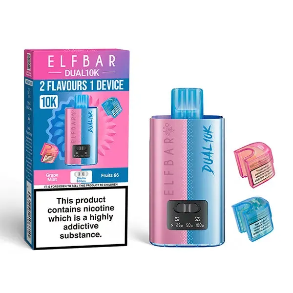 Elf Bar Dual 10K Disposable Vape Kit