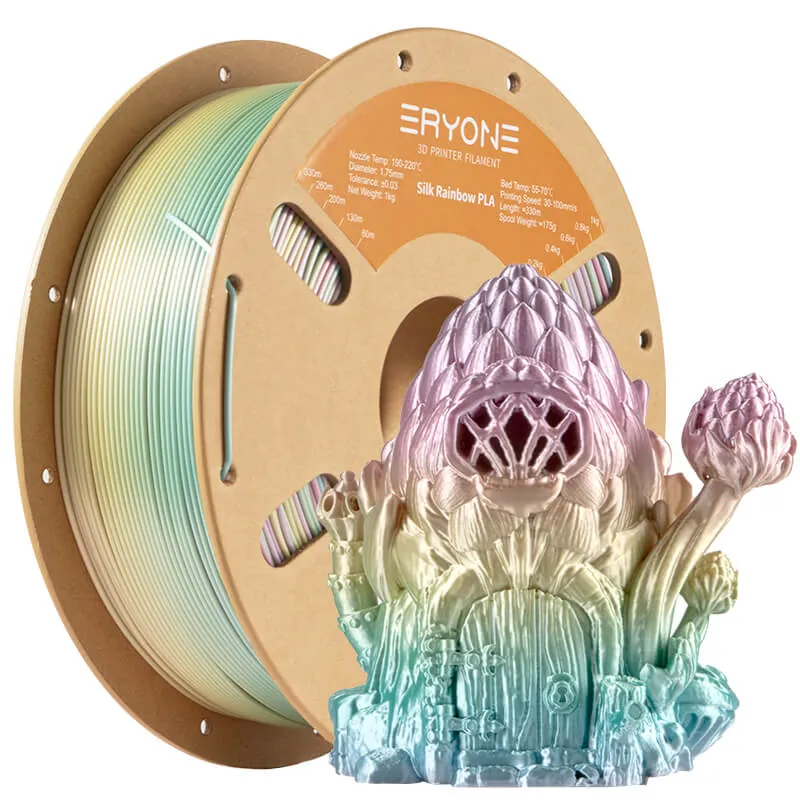 ERYONE 1kg/2.2lbs LAGOON RAINBOW PLA
