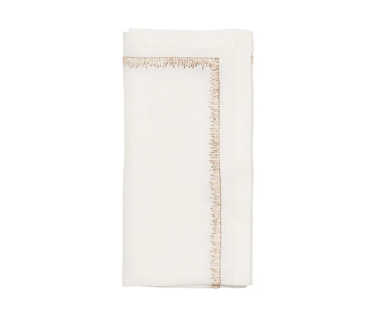 Filament Napkin in White & Multi Set of 4 by Kim Seybert