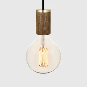 Gaia Pendant Light in Walnut