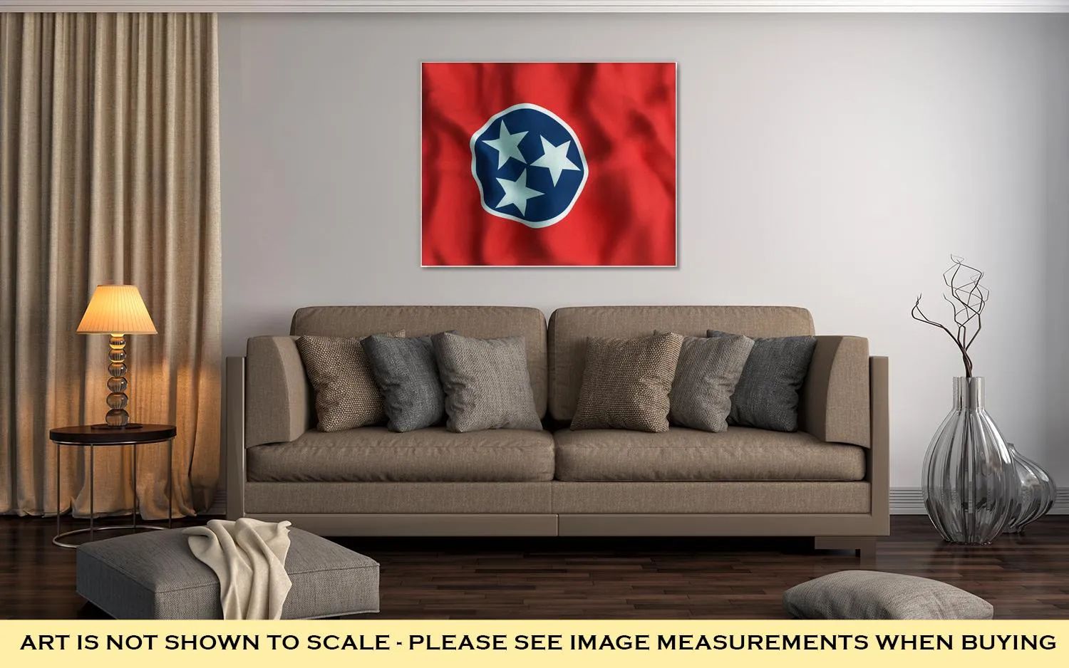 Gallery Wrapped Canvas, Tennessee State Flag