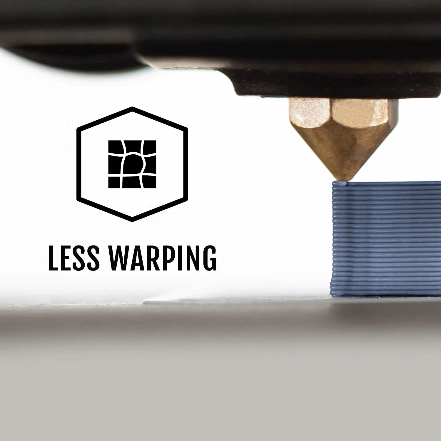 GRAY BLUE PLA FILAMENT - 1.75MM, 1KG SPOOL