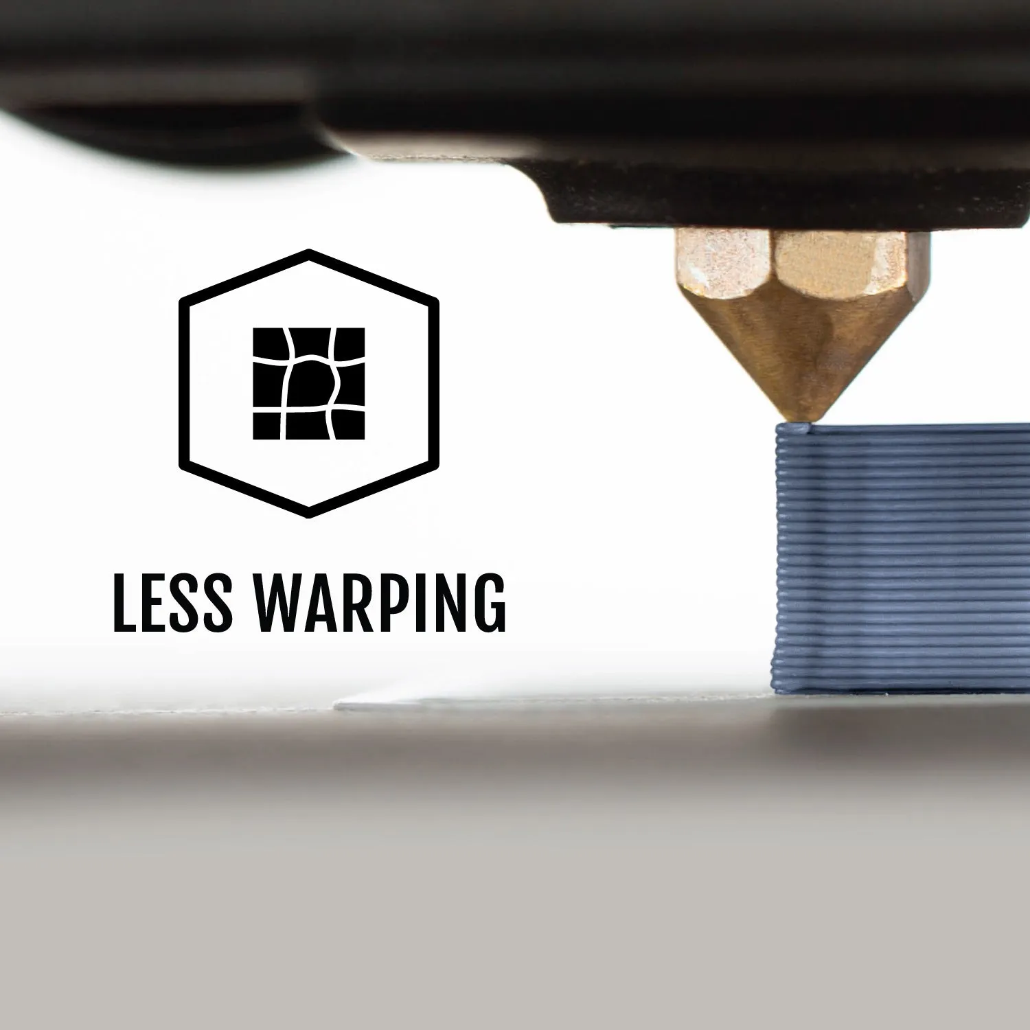 GRAY BLUE PLA PRO  FILAMENT - 1.75MM, 1KG SPOOL