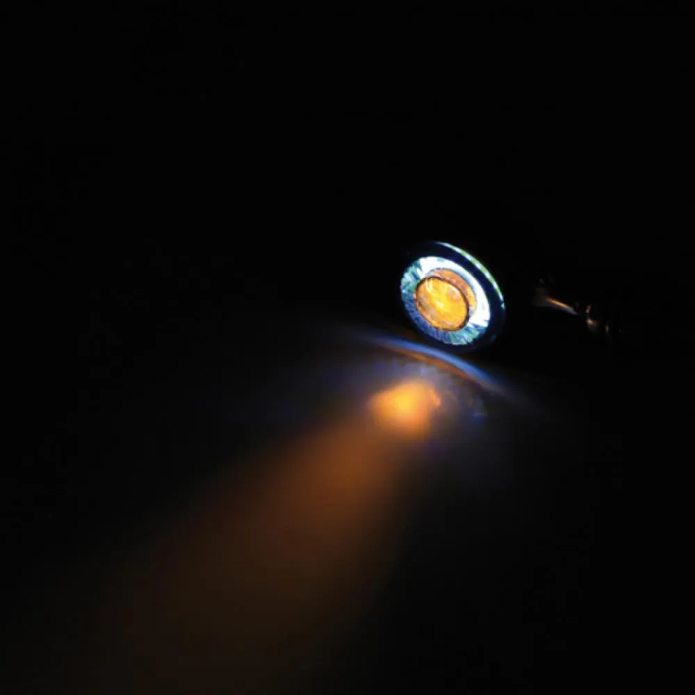 HIGHSIDER 204-178 LED Indicator/ Position Light "APOLLO CLASSIC" (Pair) - Black
