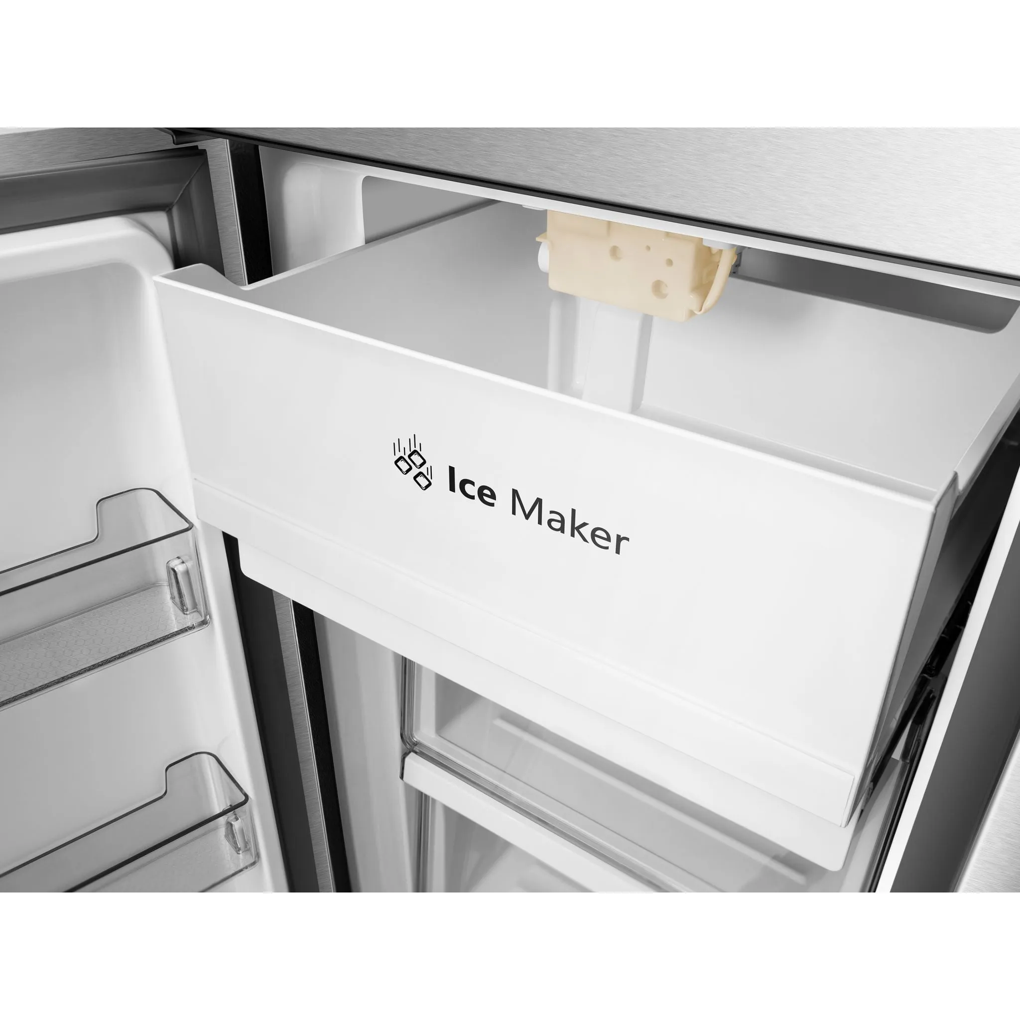 Hisense 4 Door Fridge (RQ22N6ASD) - Stainless Steel