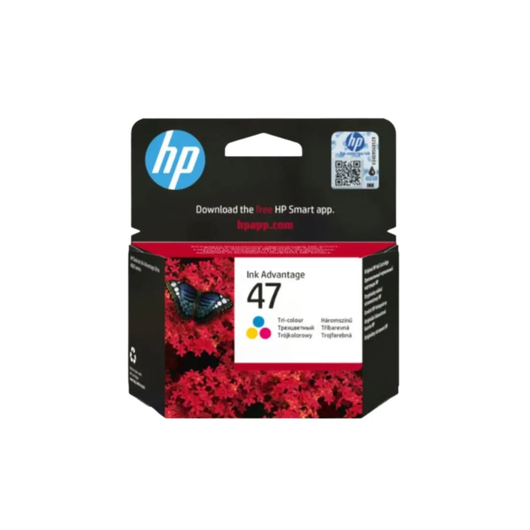 HP 47 Ink Cartridge (Black/Color) (6ZD21AA/6ZD61AA)