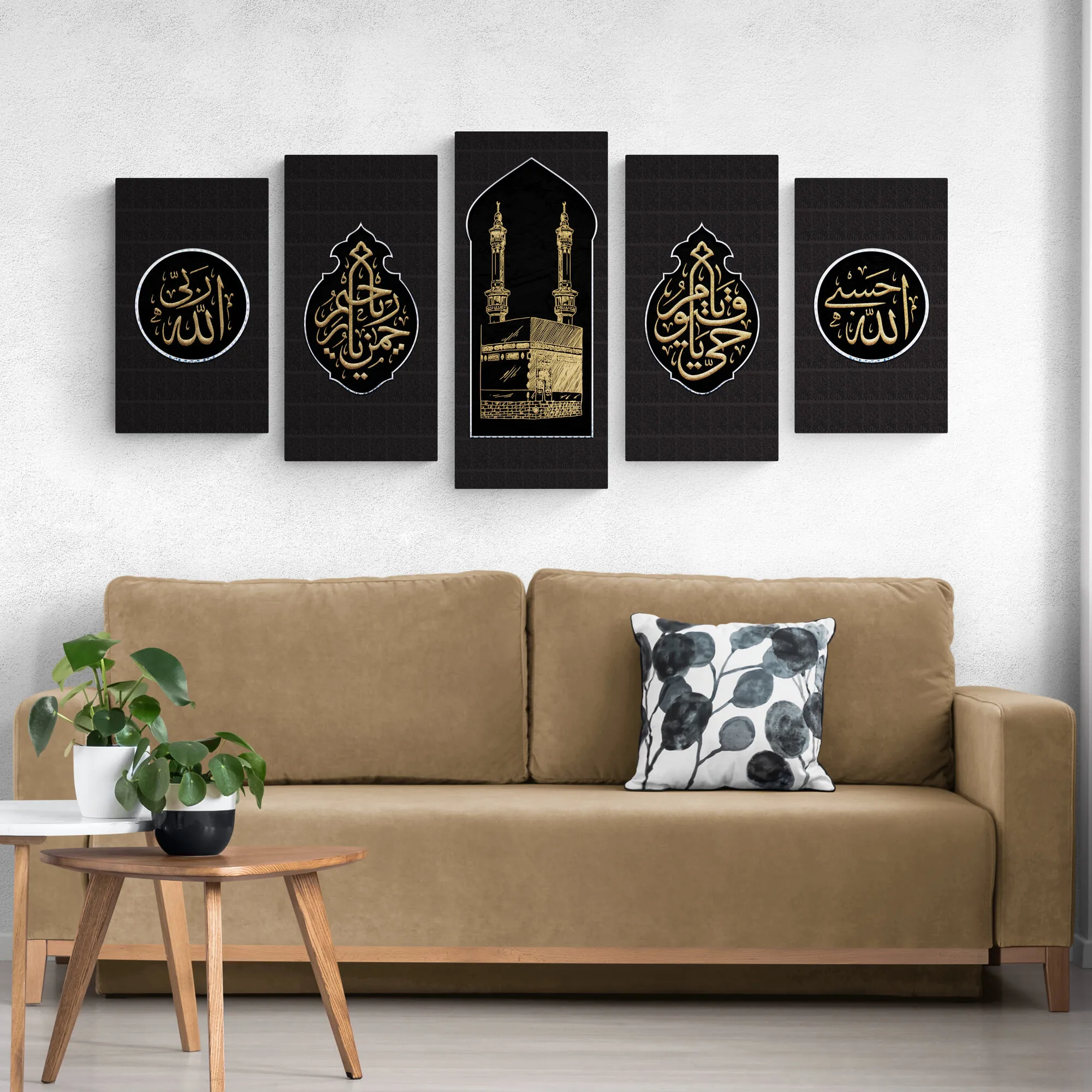 ISLAMIC HOME DECOR-Kiswah of the Kaaba-Makkah-Hajj Artwork-Giclée Fine Art Print