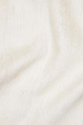 Ivory Katan Matka Silk Fabric