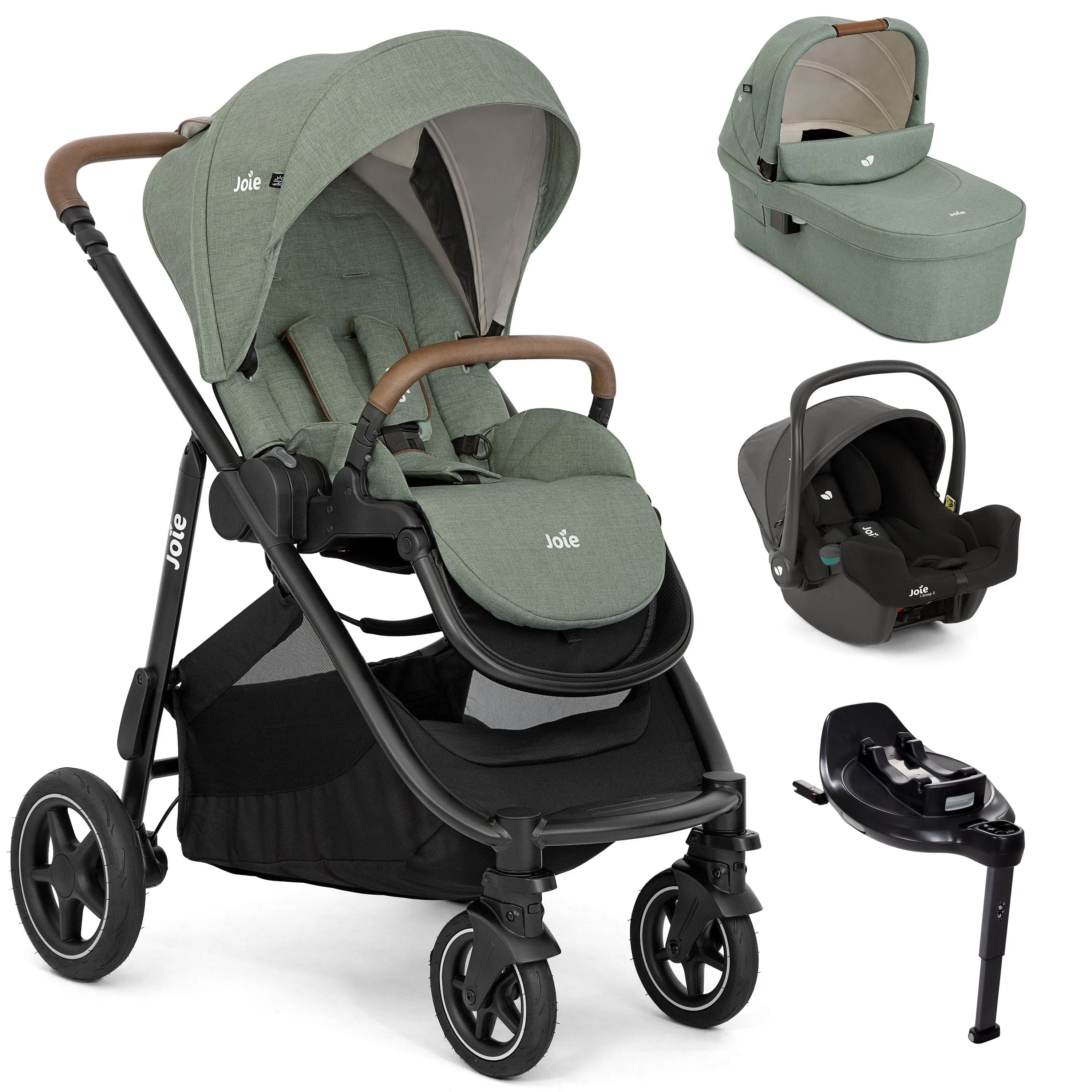 Joie Versatrax On The Go Encore Bundle in Laurel