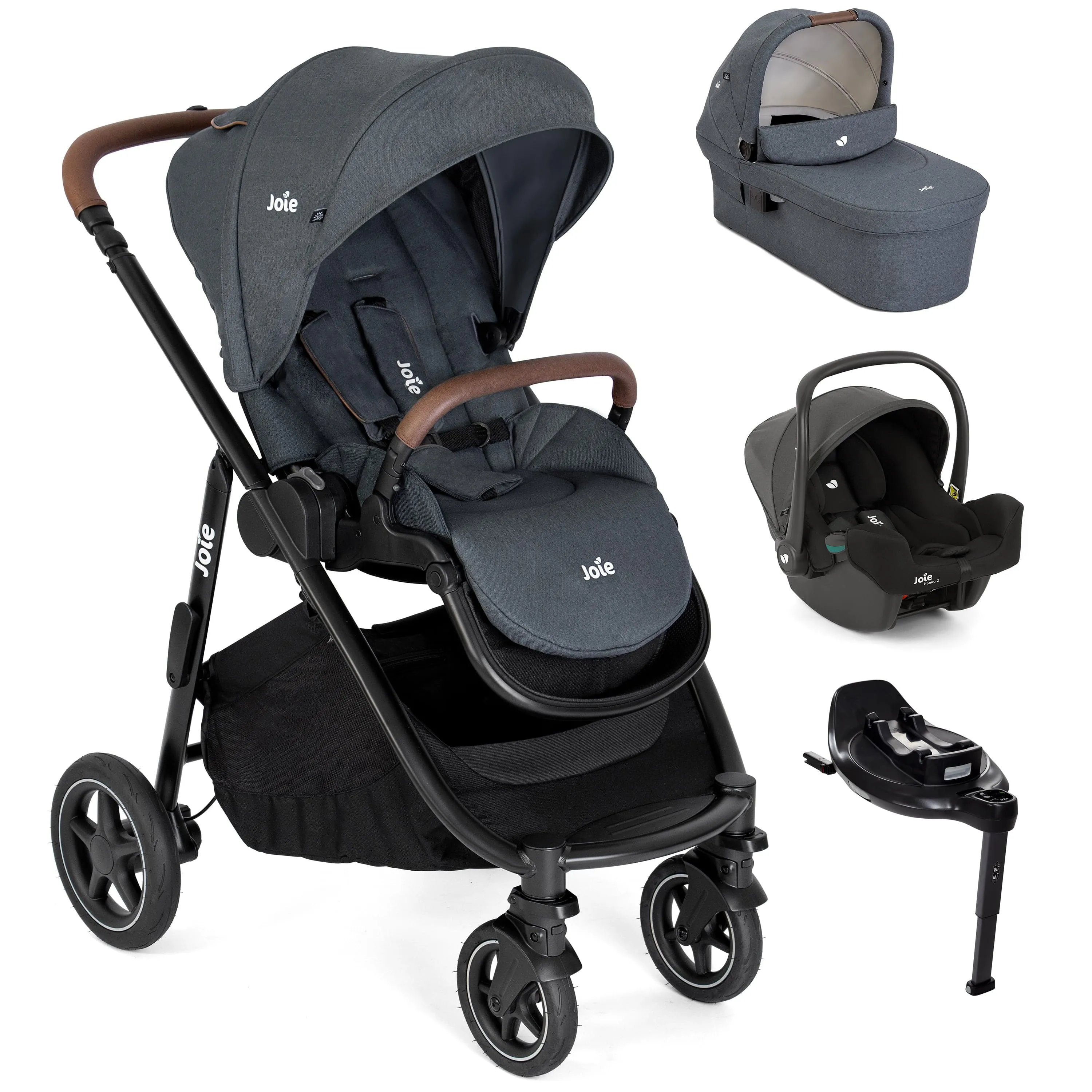 Joie Versatrax On The Go Encore Bundle in Moonlight
