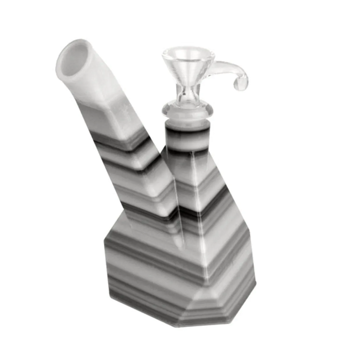 Kayd Mayd "Giza" 3D Printed Geometric Bubbler