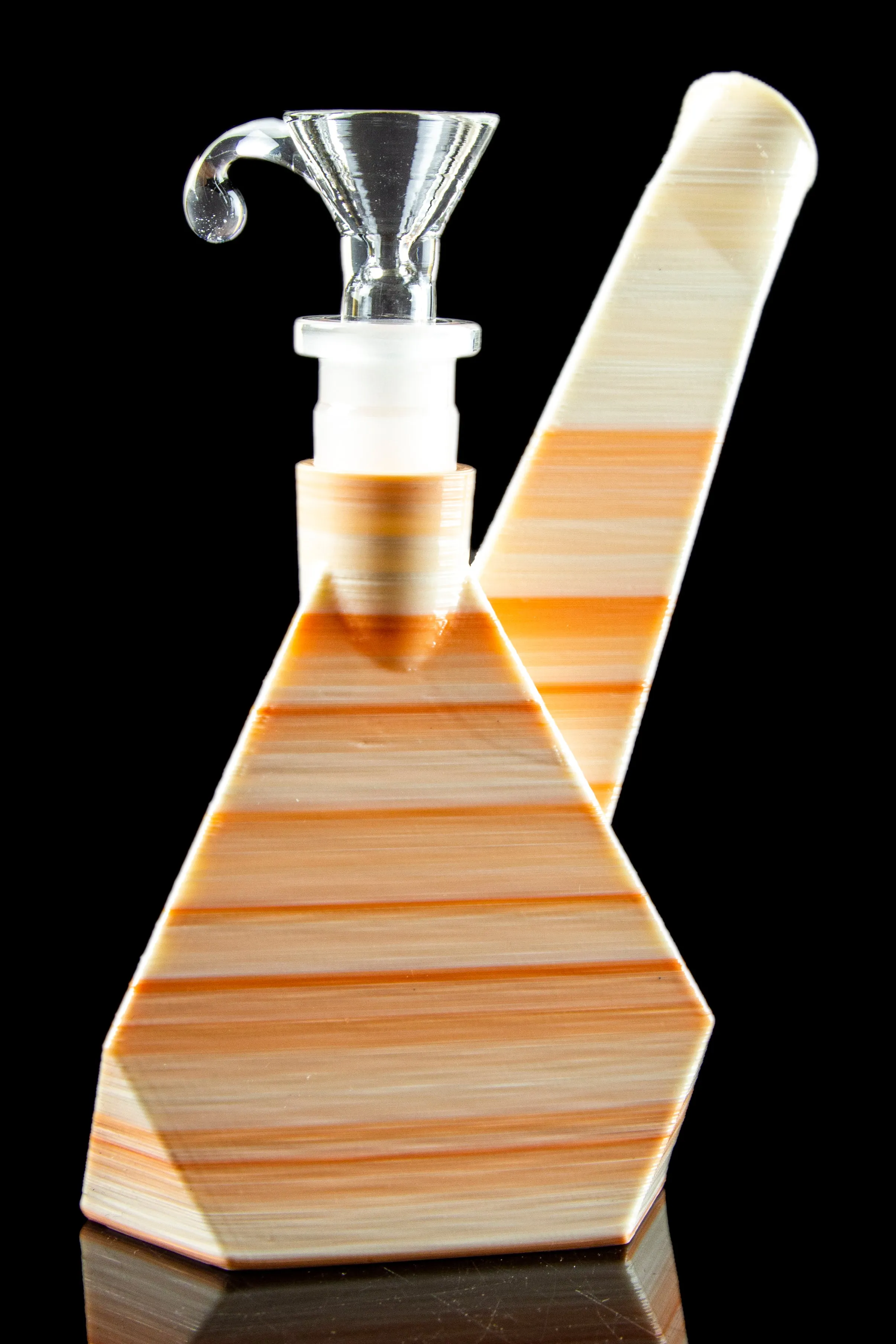 Kayd Mayd "Giza" 3D Printed Geometric Bubbler