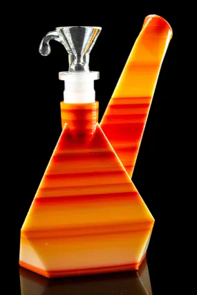 Kayd Mayd "Giza" 3D Printed Geometric Bubbler