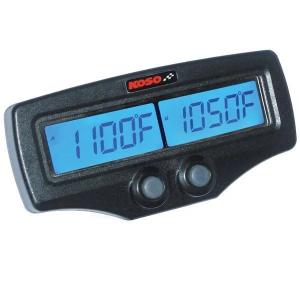 Koso Dual EGT Fast Reacting Probe with RPM And Water Temperature