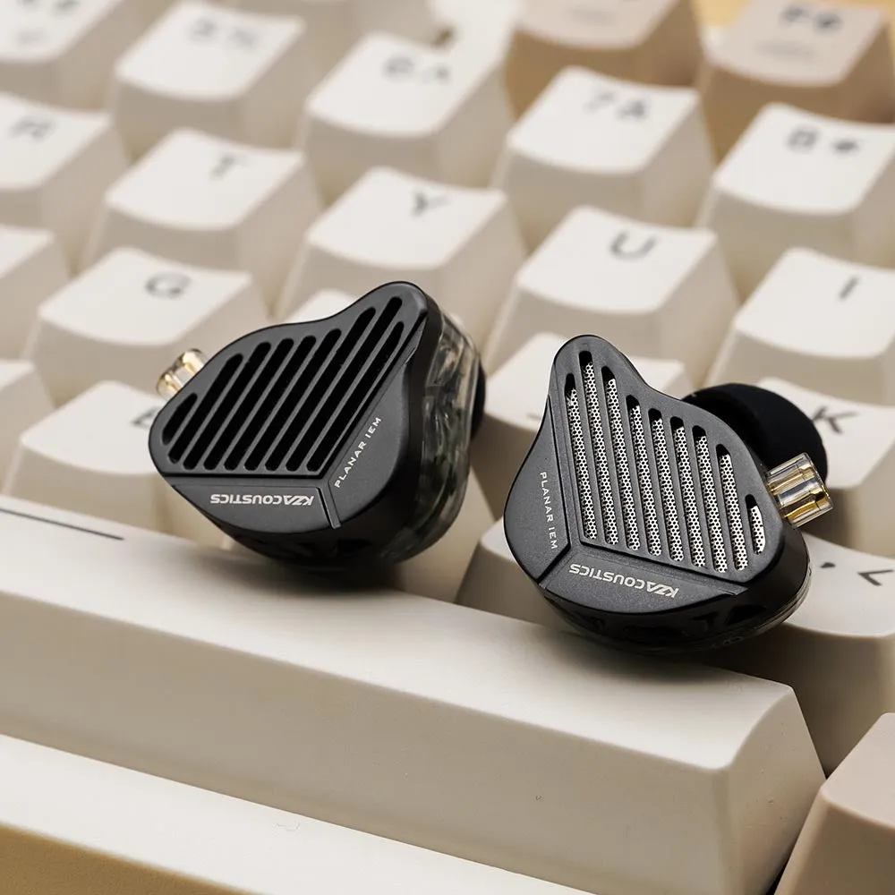 KZ PR1 New Dual-Cavity 13.2 Planar Diaphragm Driver In-Ear Monitors Earphone
