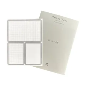 Laconic Style Sticker Planning (12 sheets)