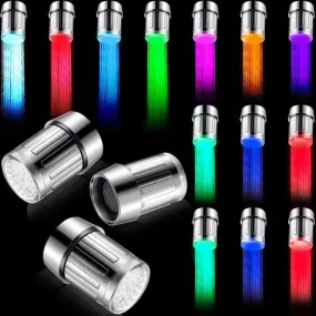 LED Color-Changing Faucet Aerator: Eco-Friendly Water Saver with Temperature Control