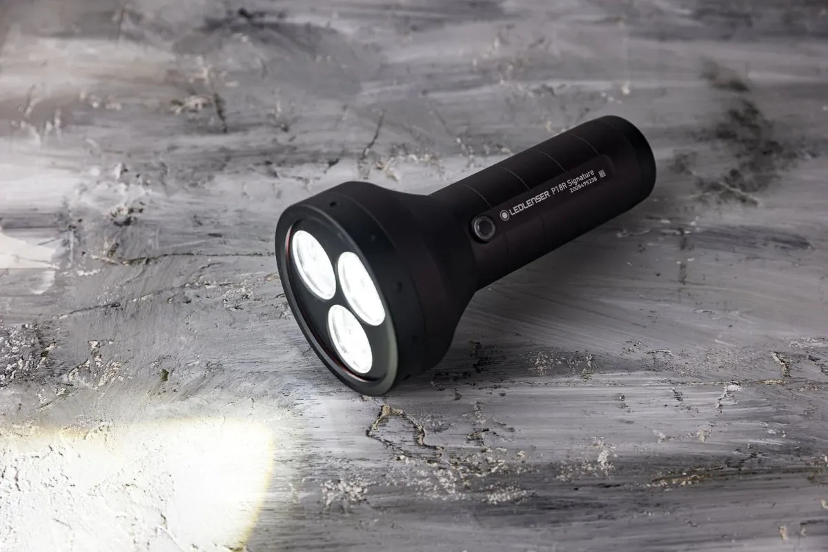 Ledlenser P18R Signature Portable Electric Flashlight