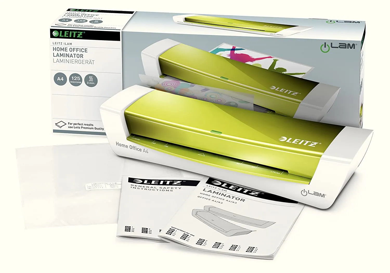 LEITZ LAMINATOR A4 H/O GREEN