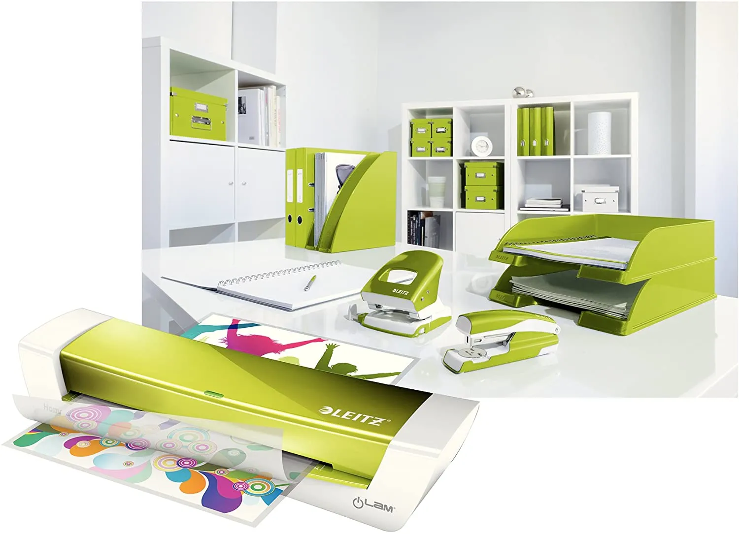 LEITZ LAMINATOR A4 H/O GREEN