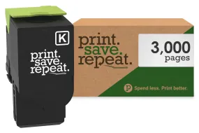 Lexmark C231HK0 Black High Yield Toner Cartridge for C2325, C2425, C2535, MC2325, MC2425, MC2535, MC2640 [3,000 Pages]