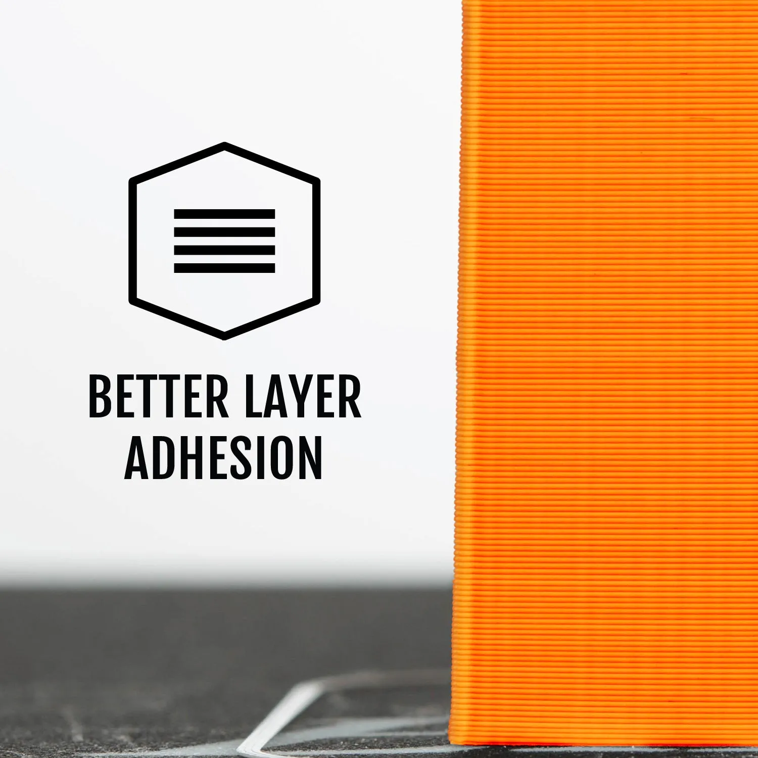 LIGHT ORANGE PLA PRO  FILAMENT - 1.75MM, 1KG SPOOL
