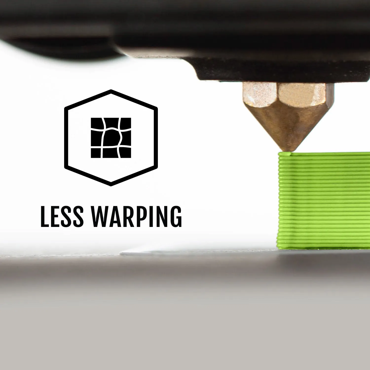 LIME GREEN PLA PRO  FILAMENT - 1.75MM, 1KG SPOOL