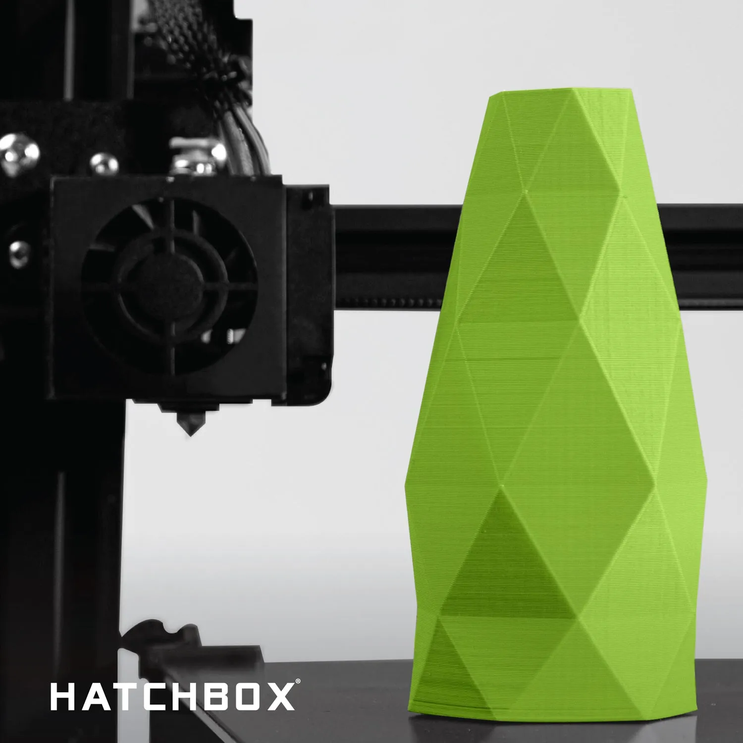 LIME GREEN PLA PRO  FILAMENT - 1.75MM, 1KG SPOOL