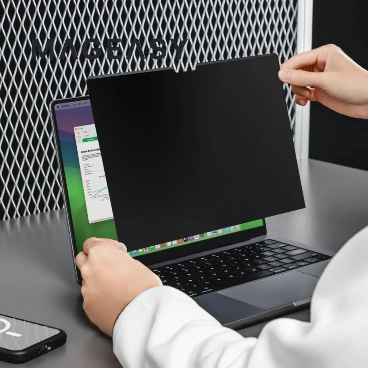 MagEasy Guard (Privacy) MacBook Magnetic Privacy Screen Protector