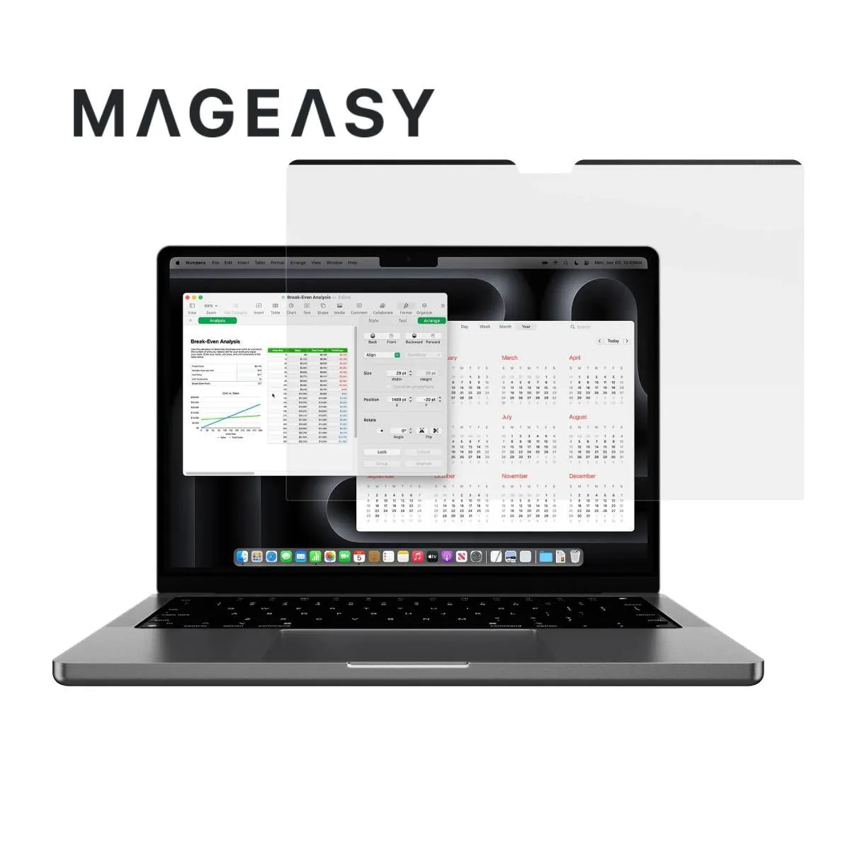 MagEasy Guard (Privacy) MacBook Magnetic Privacy Screen Protector