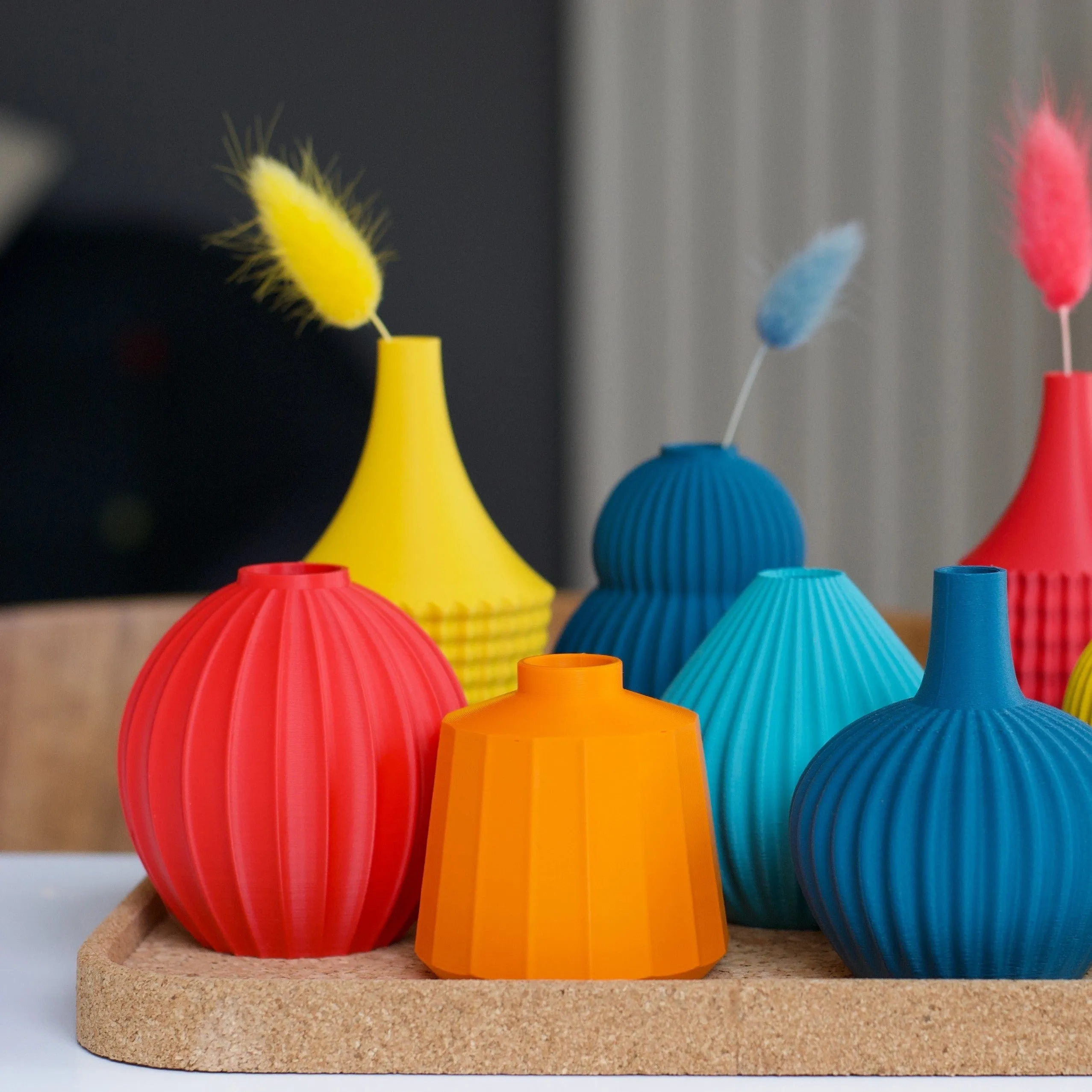 Mini Vase - Peacock 28