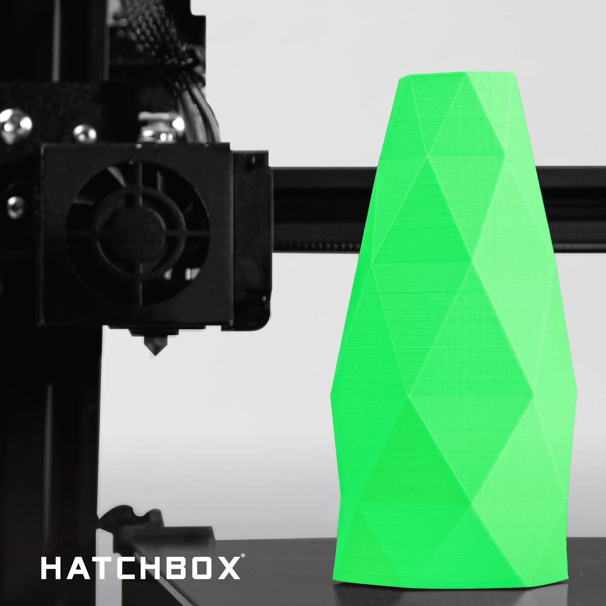 NEON GREEN PLA PRO  FILAMENT - 1.75MM, 1KG SPOOL