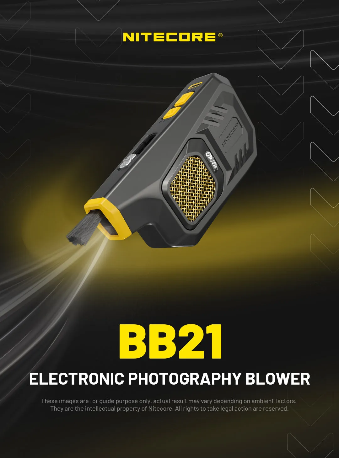 NITECORE BB21 Electronic Photography Blower