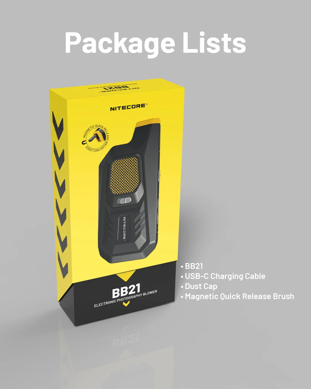 NITECORE BB21 Electronic Photography Blower