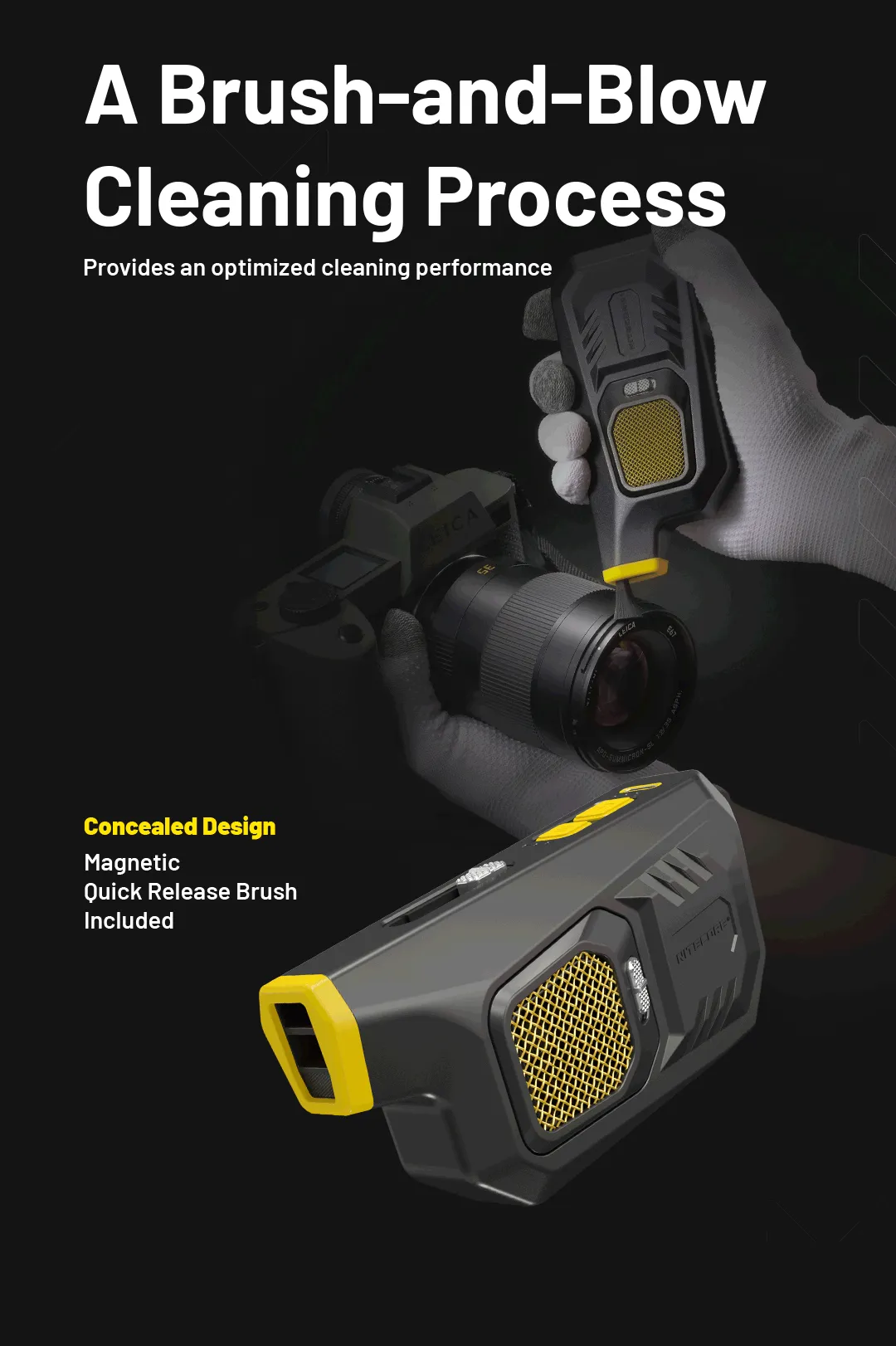 NITECORE BB21 Electronic Photography Blower