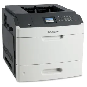 NOB Lexmark MS811DN Laser Printer - Monochrome - 1200 x 1200 dpi Print - Plain Paper Print - Desktop - 63 ppm Mono Print - 650 sheets Standard Input Capacity - 275000 Duty Cycle - Automatic Duplex Print - LCD - Ethernet - USB
